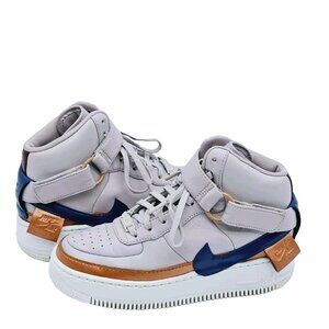 Nike Air Force 1 Jester XX High Tops Womens Size 7 Violet Ash Sneakers Skater